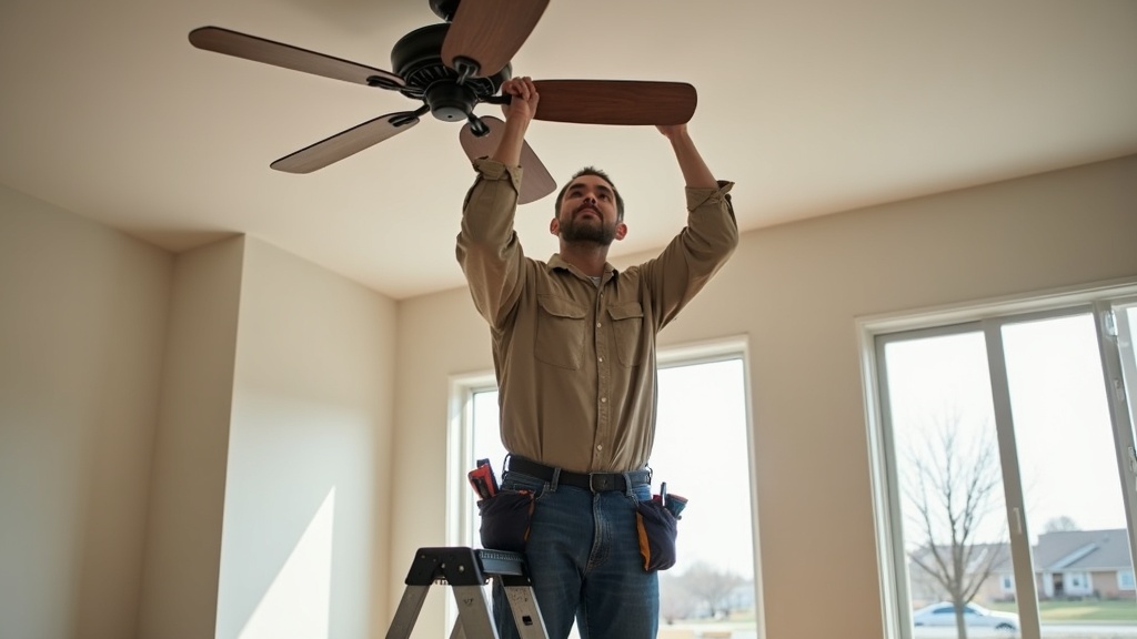 Ceiling Fan Installation in Topeka KS