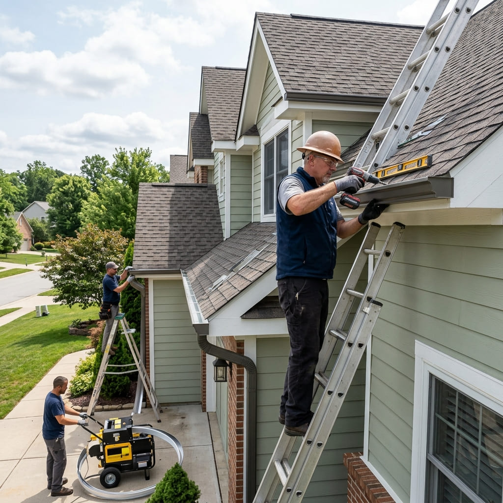 Gutter Installation in Topeka KS