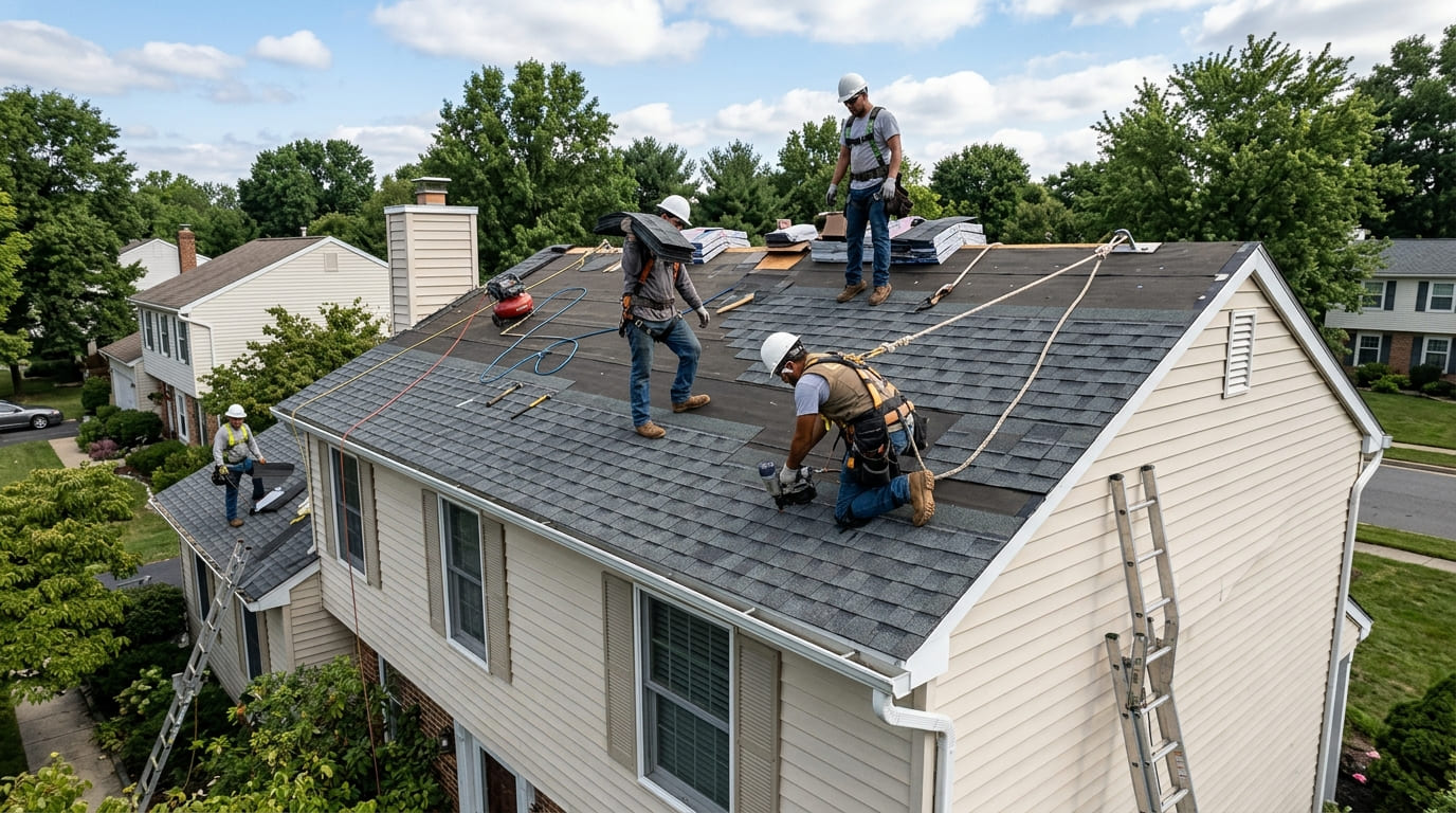 Roofing services in Topeka KS