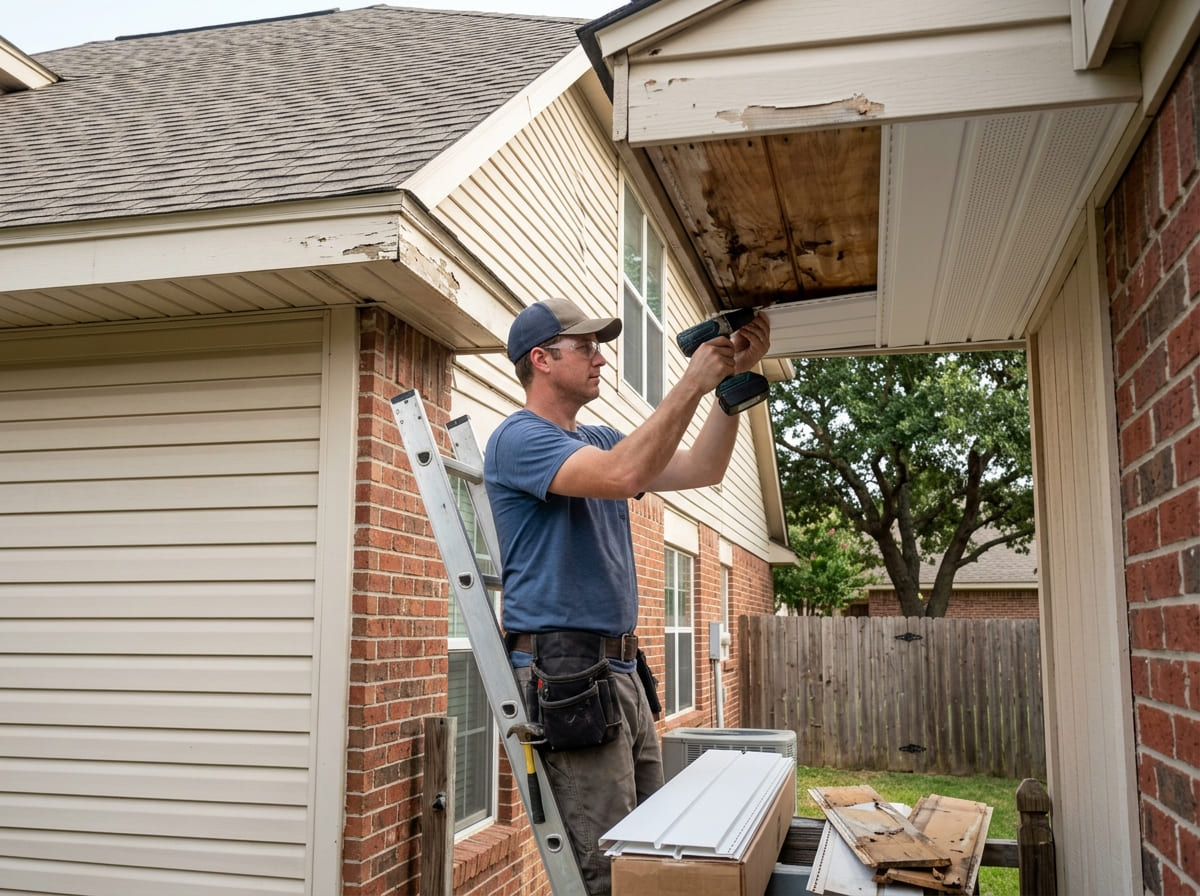 Soffit Repair in Topeka KS