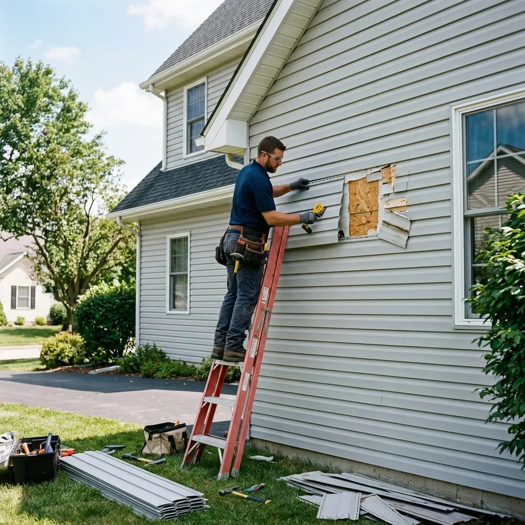 Vinyl Siding Repair in Topeka KS